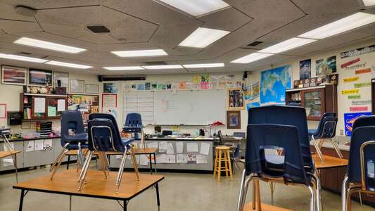 Isaac Sowers Middle School Classroom Standard in Huntington Beach
