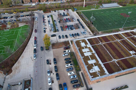 Solorio - Eric Solorio Academy High School Parking Lot in Chicago