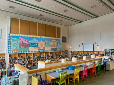 Sellwood Middle School Library in Portland