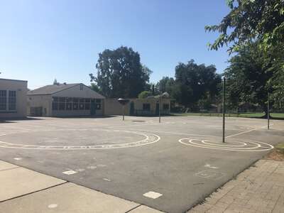 C.E. Dingle Elementary School Blacktop in Woodland