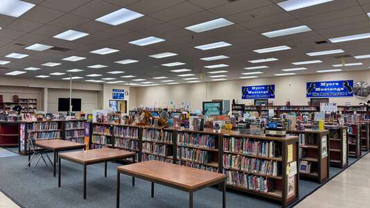 Myers Elementary School Library in Salem