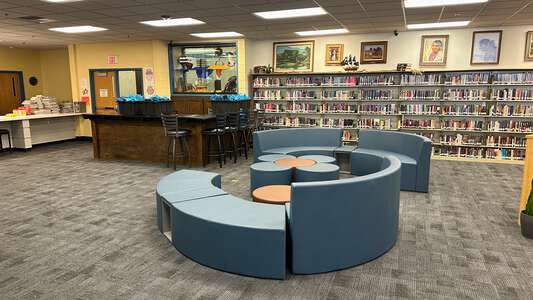 Moapa Valley High School Library in Overton