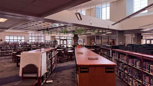Maricopa High School Library in Maricopa