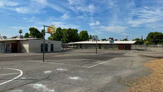 Village Elementary School Outdoor Basketball Courts in North Highlands