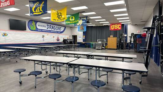 Myers Elementary School Multi-Purpose Room in Rialto 1
