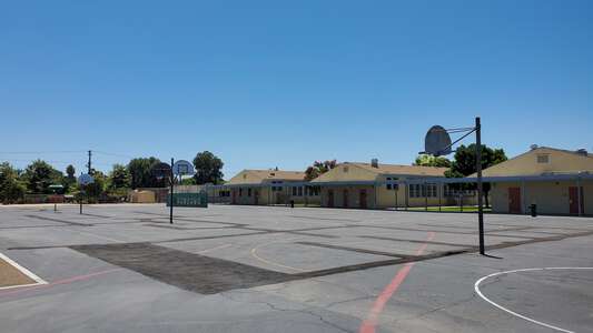 Hilltop Drive Elementary School Outdoor Basketball Courts in Chula Vista