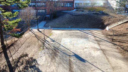 Burton Magnet Elementary School Outdoor Basketball Courts in Durham