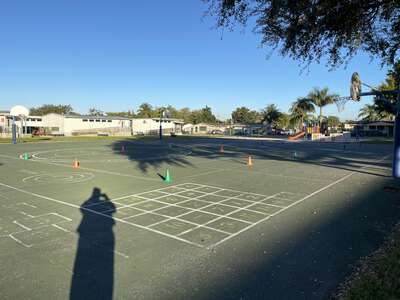 Sunshine Elementary School Outdoor Basketball Courts in Miramar