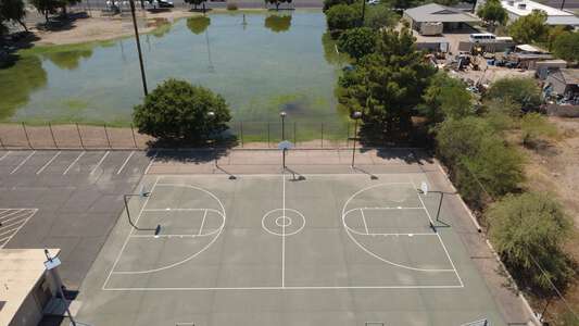 Arizona Diamondbacks Branch: A Kieckhefer Family Legacy Outdoor Basketball Courts in Phoenix 2