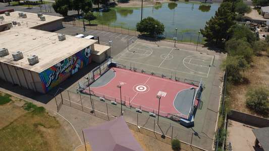 Arizona Diamondbacks Branch: A Kieckhefer Family Legacy Outdoor Basketball Courts in Phoenix 3