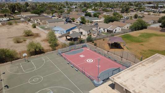 Arizona Diamondbacks Branch: A Kieckhefer Family Legacy Outdoor Basketball Courts in Phoenix 5