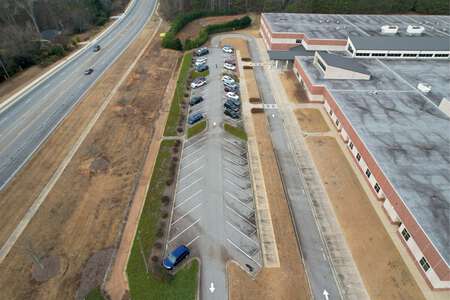 Moore Middle School Parking Lot - Main Front in Lawrenceville