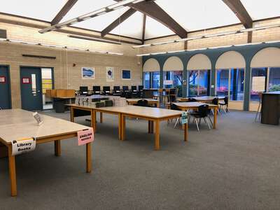 Elk Grove High School Library in Elk Grove