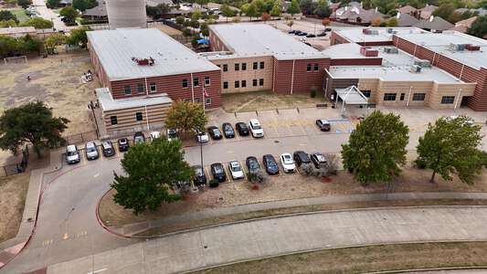 Jerry R. Junkins Elementary School Parking Lot - Front in Carrolton