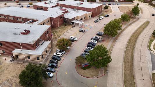 Jerry R. Junkins Elementary School Parking Lot - Front in Carrolton