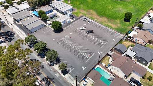 Harry Wirtz Elementary School Parking Lot - Front in Paramount