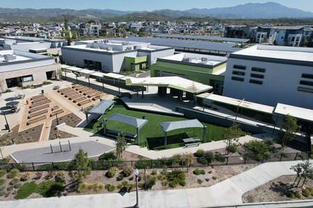 Solis Park School (K-8) Outdoor Area in Irvine