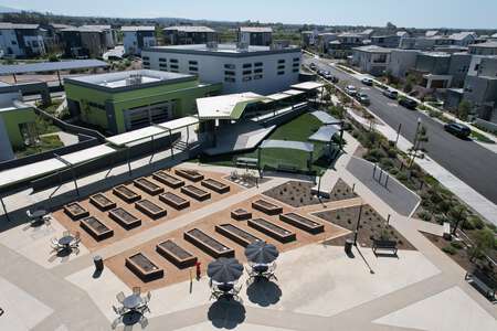 Solis Park School (K-8) Outdoor Area in Irvine