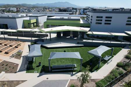 Solis Park School (K-8) Outdoor Area in Irvine