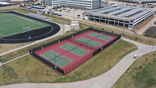 Coppell Middle School West Tennis Courts - CMSW in Dallas 2