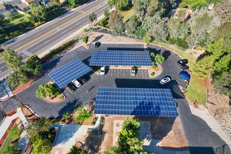 Margarita Middle School Parking Lot - Visitor in Temecula