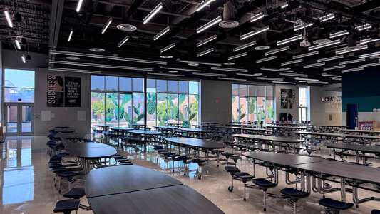 Jones Middle School Cafeteria in Humble