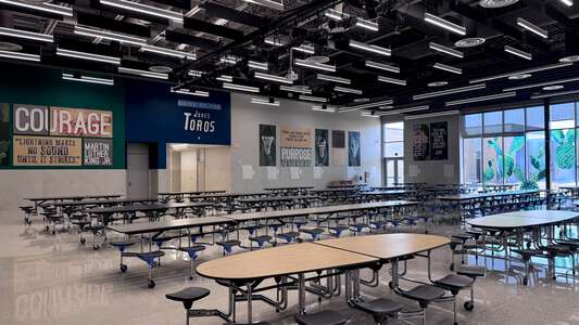 Jones Middle School Cafeteria in Humble