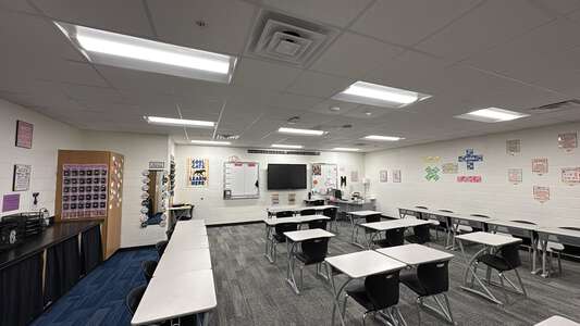 Highland West Jr. High School Classroom Standard in Moore 3