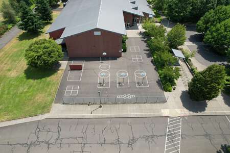 Madison Middle School Outdoor Area in Eugene