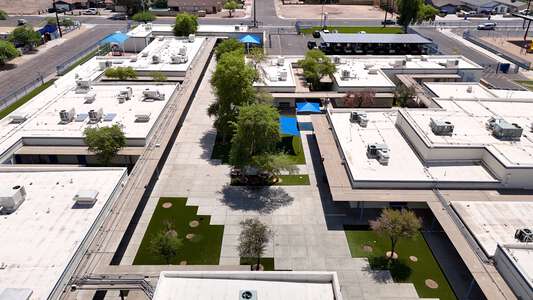 Bethune Elementary School Courtyard in Phoenix