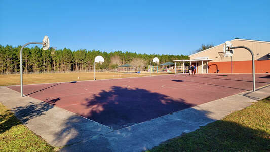 Shadowlawn Elementary School Outdoor Basketball Courts in Green Cove Springs