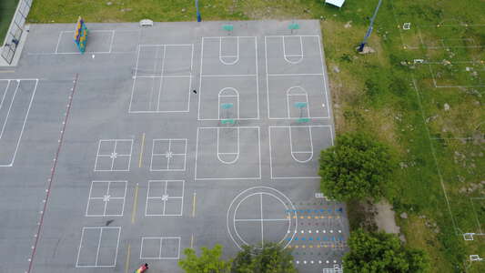 Providencia Elementary School Outdoor Basketball Courts in Burbank 2