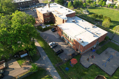 Maynard Elementary School Parking Lot - Back in Knoxville