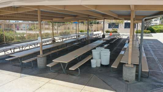 Zamorano Elementary School Lunch Arbor in San Diego
