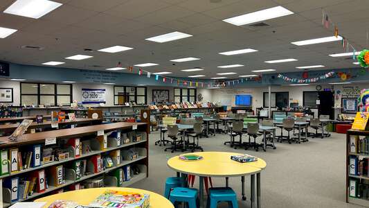 White Oak Elementary School Media Center in Sugar Hill 2