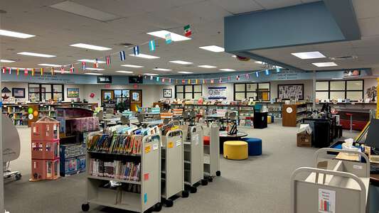 White Oak Elementary School Media Center in Sugar Hill 4