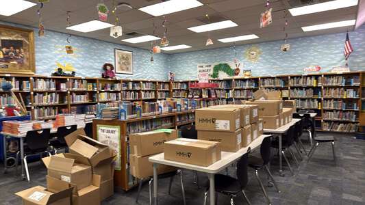 Myers Elementary School Library in Rialto 5