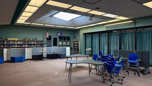 Bernice Ayer Middle School Library in San Clemente