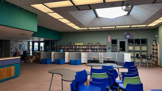 Bernice Ayer Middle School Library in San Clemente