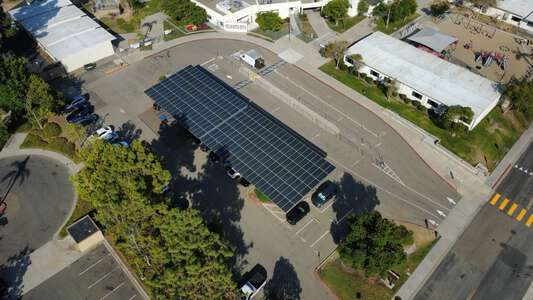 Alamosa Park Elementary School Parking Lot in Oceanside 2