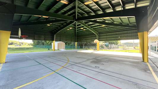 Trinity Oaks Elementary School Outdoor Covered Area in New Port Richey