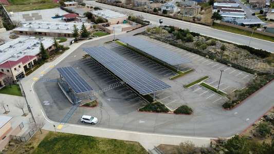 Gregg Anderson Academy Parking Lot - Front in Palmdale