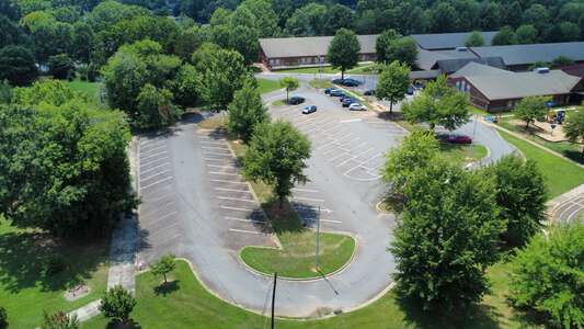 Pinewood Elementary School Parking Lot - Front in Charlotte 2