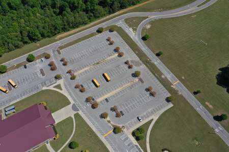Corinth Holders High School Parking Lot - Staff in Wendell
