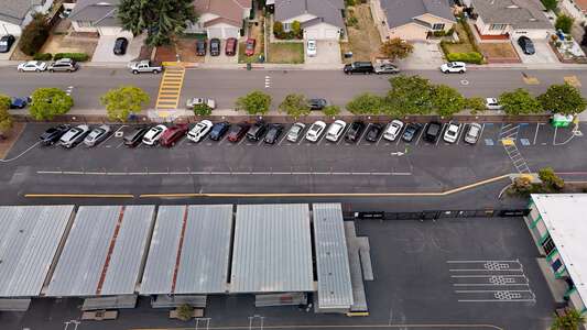 Burnett Elementary School Parking Lot in Milpitas 2