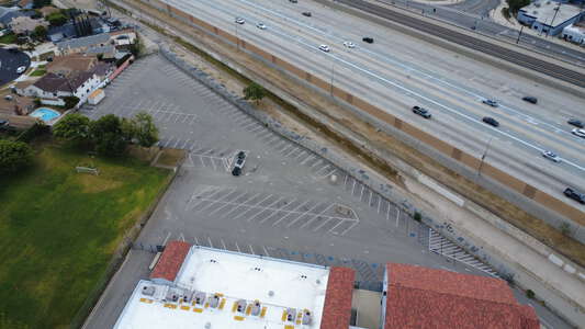 George Washington Elementary School Parking Lot in Burbank 2
