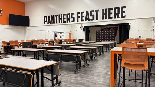 Orange High School Cafeteria in Orange