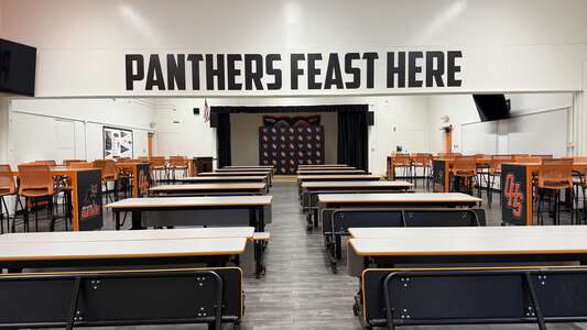 Orange High School Cafeteria in Orange