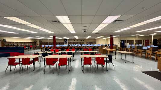 American Senior High School Library in Miami