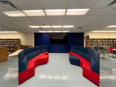 American Senior High School Library in Miami